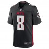 Maillot Homme Atlanta Falcons Kyle Pitts 8 Nike Noir 2021 NFL Draft
